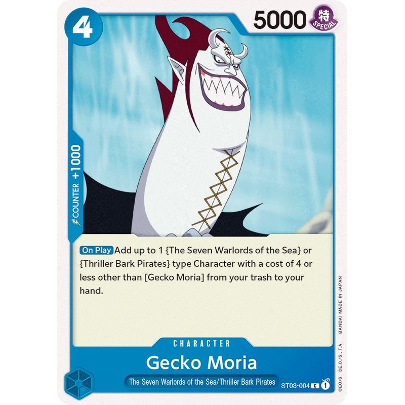 Gecko Moria [Starter Deck: The Seven Warlords of The Sea]