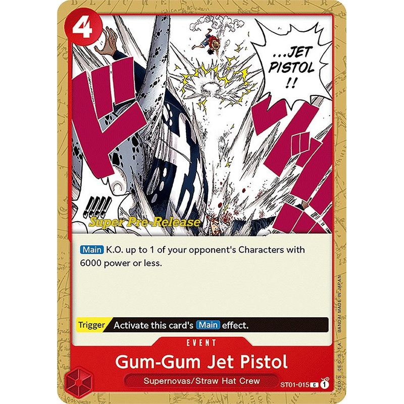 Gum-Gum Jet Pistol [Super Pre-Release Starter Deck: Straw Hat Crew]