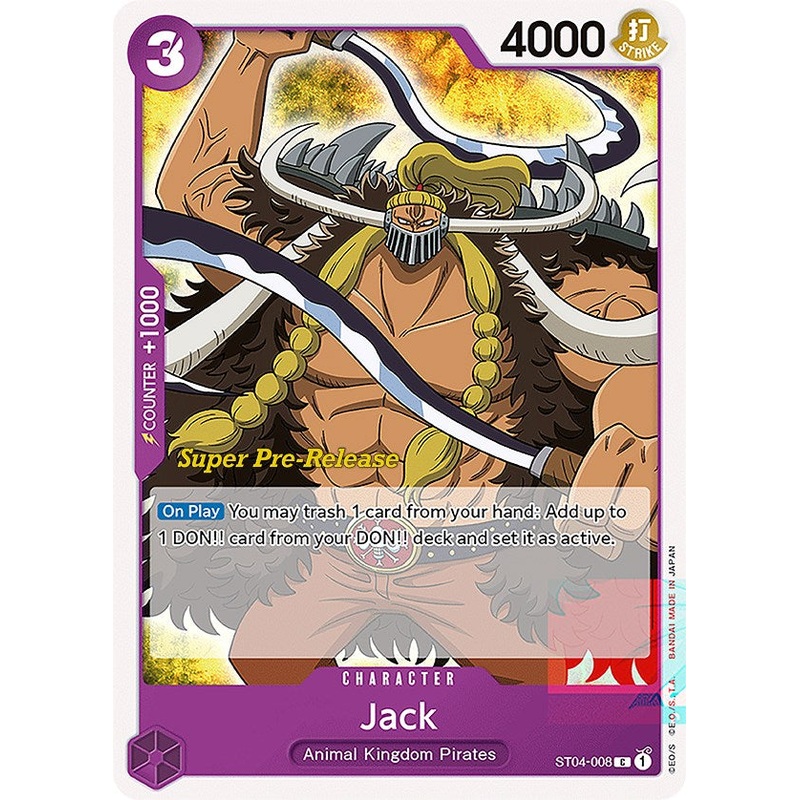 Jack [Super Pre-Release Starter Deck: Animal Kingdom Pirates]