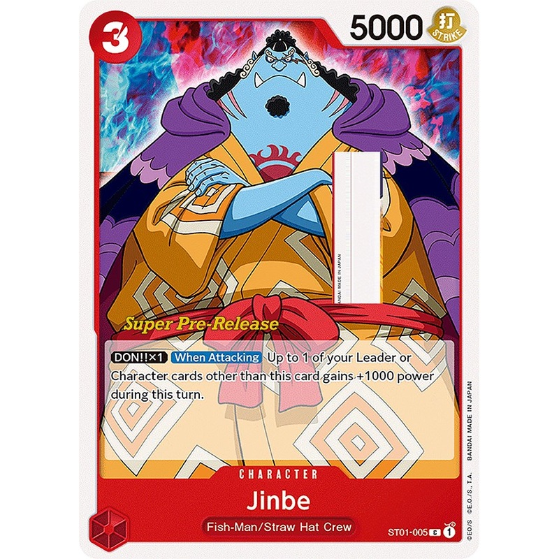 Jinbe [Super Pre-Release Starter Deck: Straw Hat Crew]