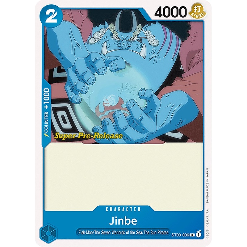 Jinbe [Super Pre-Release Starter Deck: The Seven Warlords of the Sea]