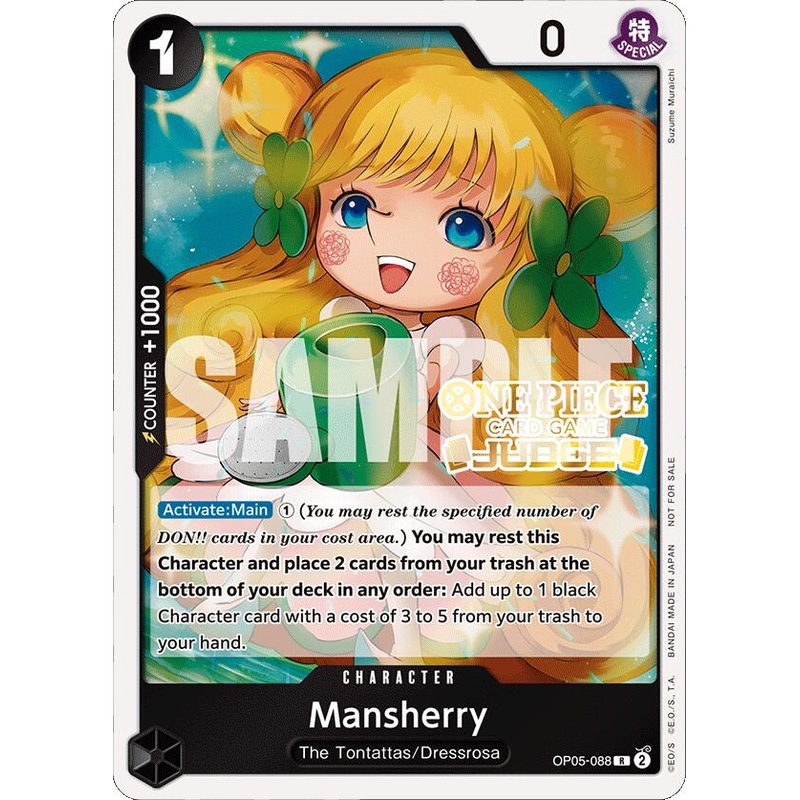 Mansherry (Judge Pack Vol. 4) [One Piece Promotion Cards]