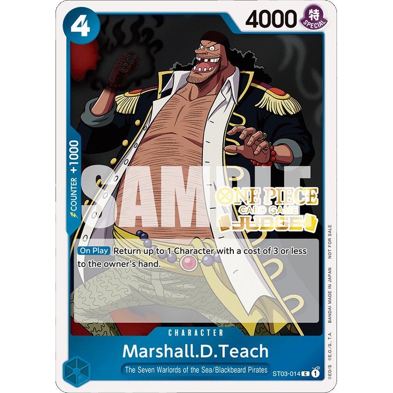 Marshall.D.Teach (Judge Pack Vol. 4) [One Piece Promotion Cards]