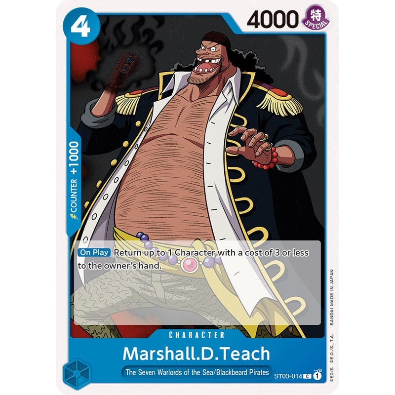Marshall.D.Teach [Starter Deck: The Seven Warlords of The Sea]