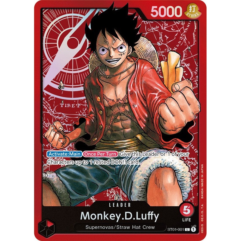 Monkey.D.Luffy (001) [Starter Deck: Straw Hat Crew]