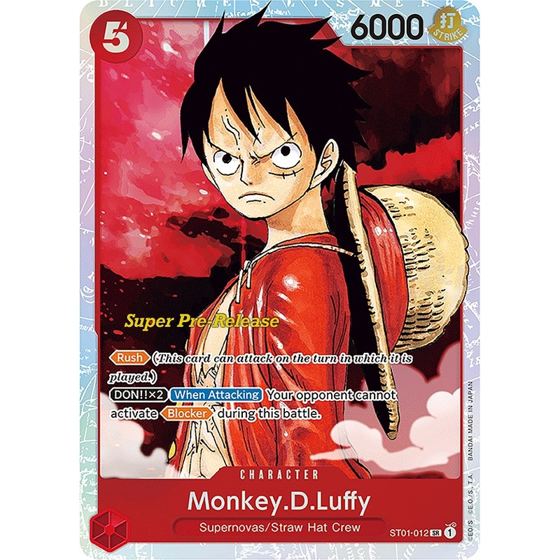 Monkey.D.Luffy (012) [Super Pre-Release Starter Deck: Straw Hat Crew]