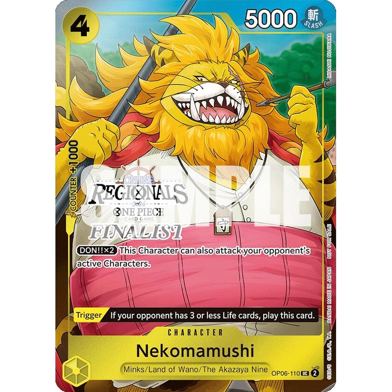 Nekomamushi (Online Regional 2024 Vol. 3) [Finalist] [One Piece Promotion Cards]