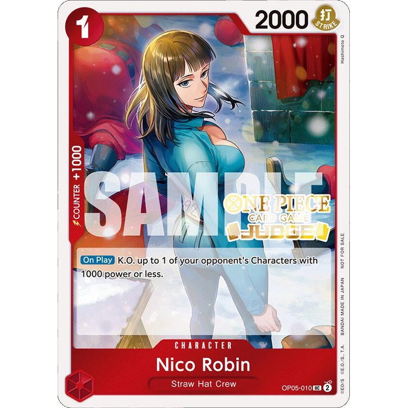 Nico Robin (Judge Pack Vol. 4) [One Piece Promotion Cards]