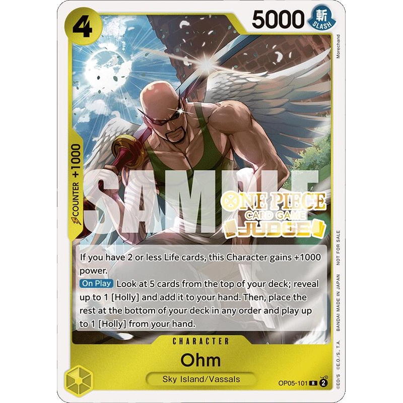 Ohm (Judge Pack Vol. 4) [One Piece Promotion Cards]