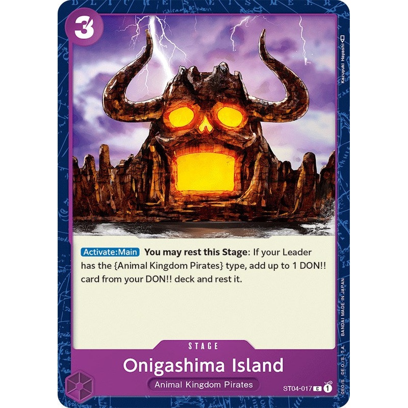 Onigashima Island [Starter Deck: Animal Kingdom Pirates]