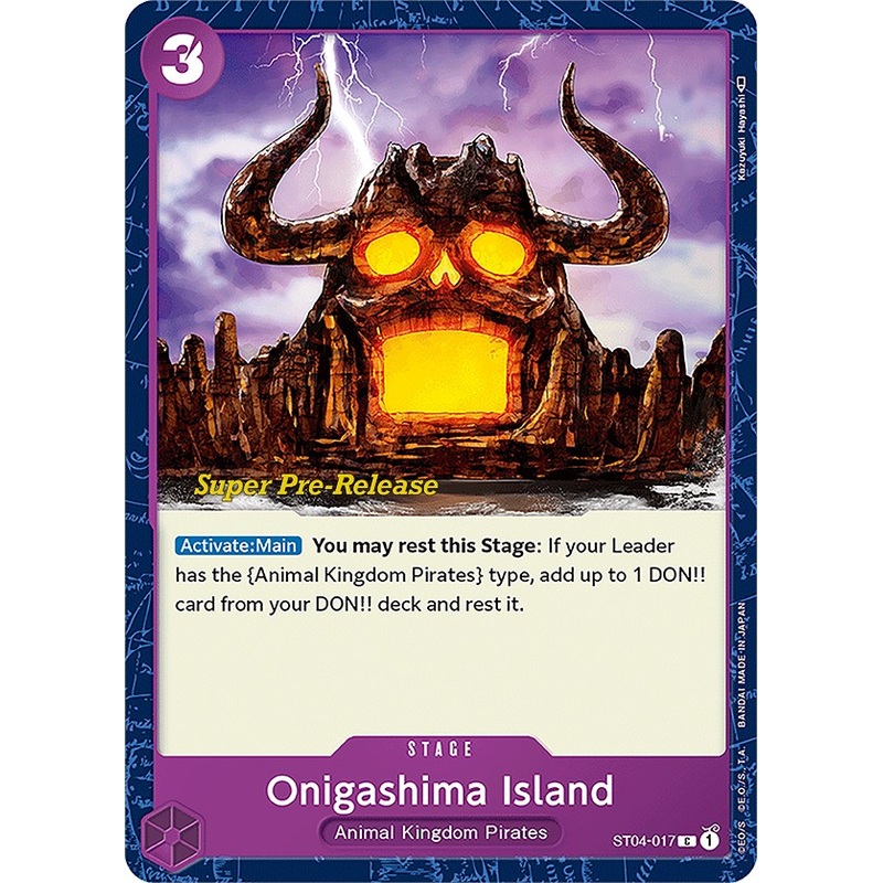 Onigashima Island [Super Pre-Release Starter Deck: Animal Kingdom Pirates]