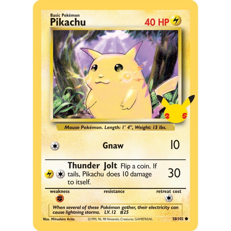 Pikachu (58/102) (Jumbo Card) [First Partner Pack]