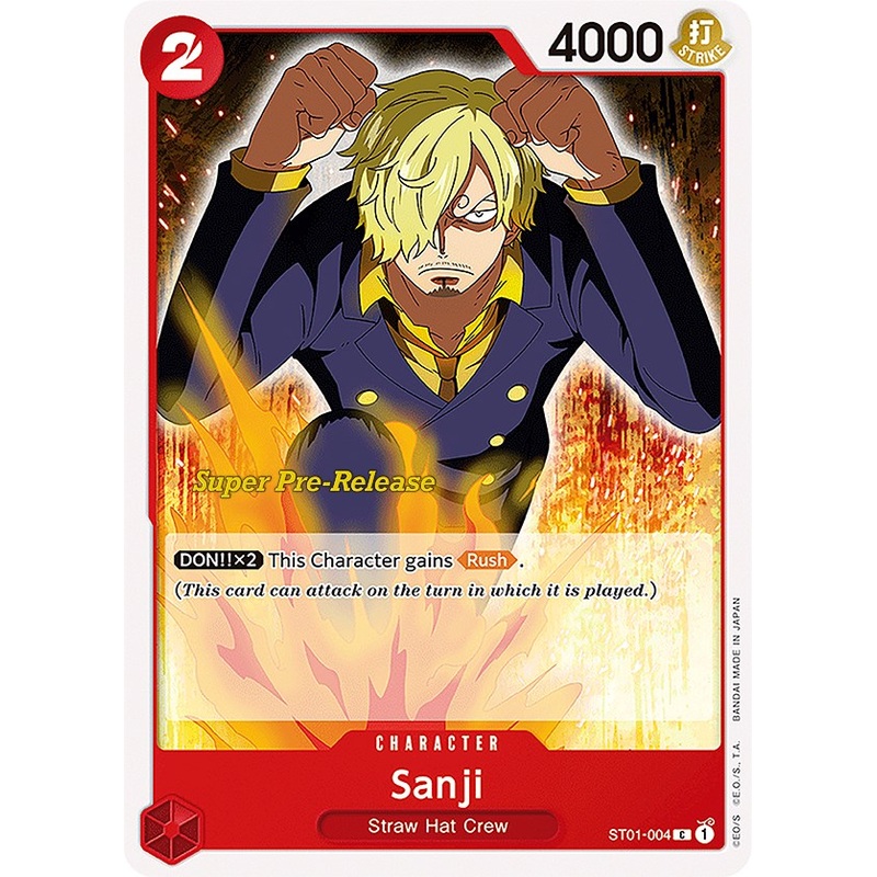 Sanji [Super Pre-Release Starter Deck: Straw Hat Crew]