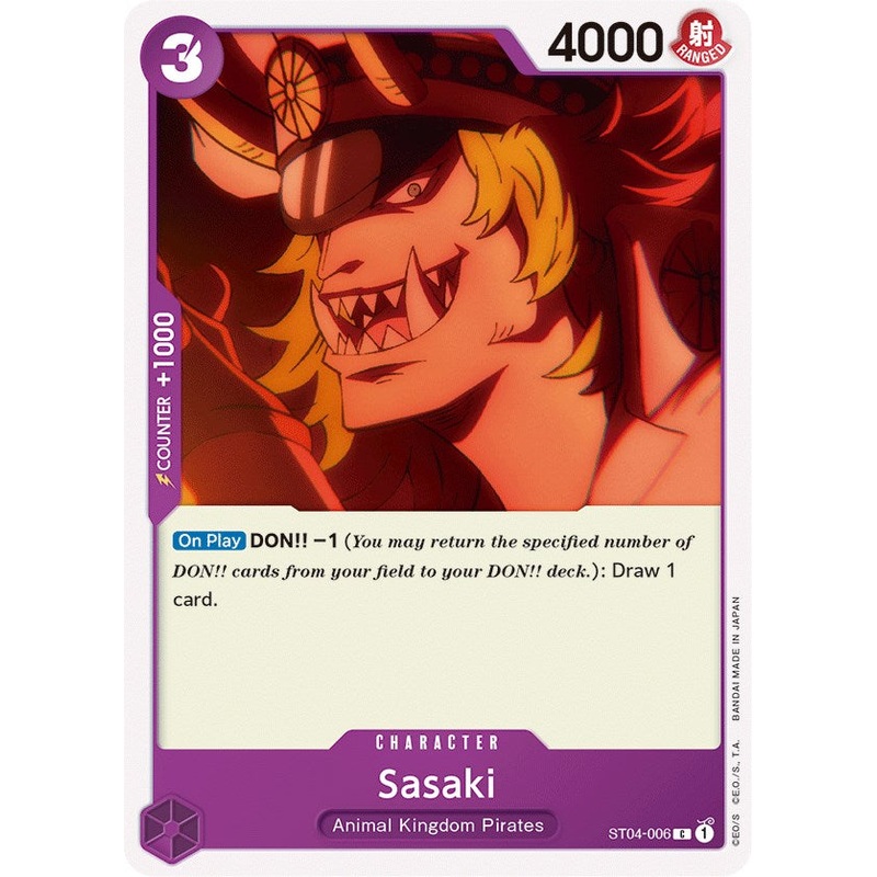 Sasaki [Starter Deck: Animal Kingdom Pirates]