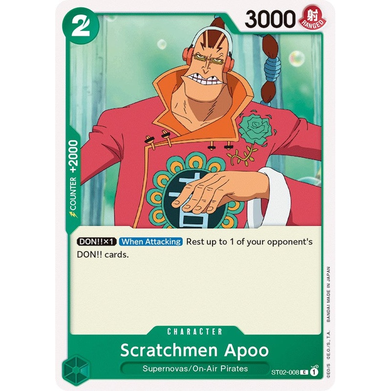 Scratchmen Apoo [Starter Deck: Worst Generation]