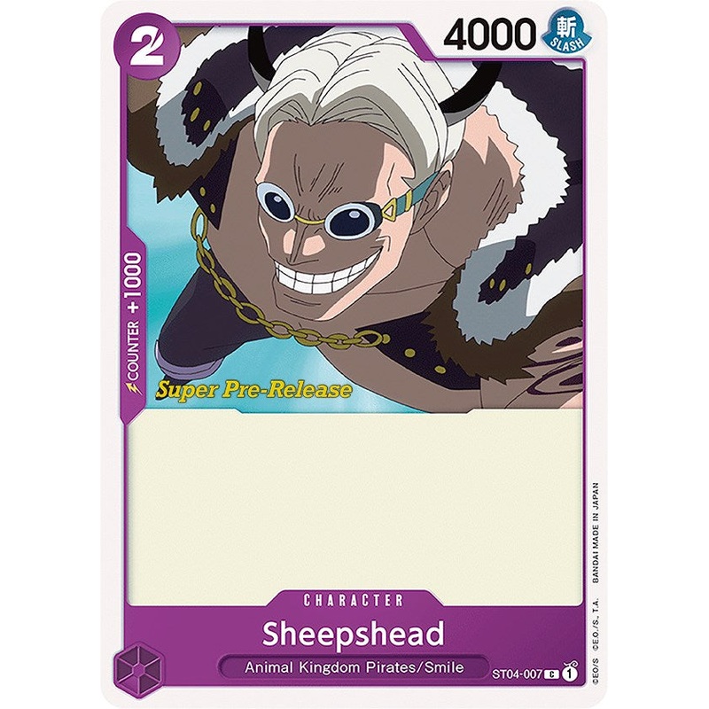 Sheepshead [Super Pre-Release Starter Deck: Animal Kingdom Pirates]