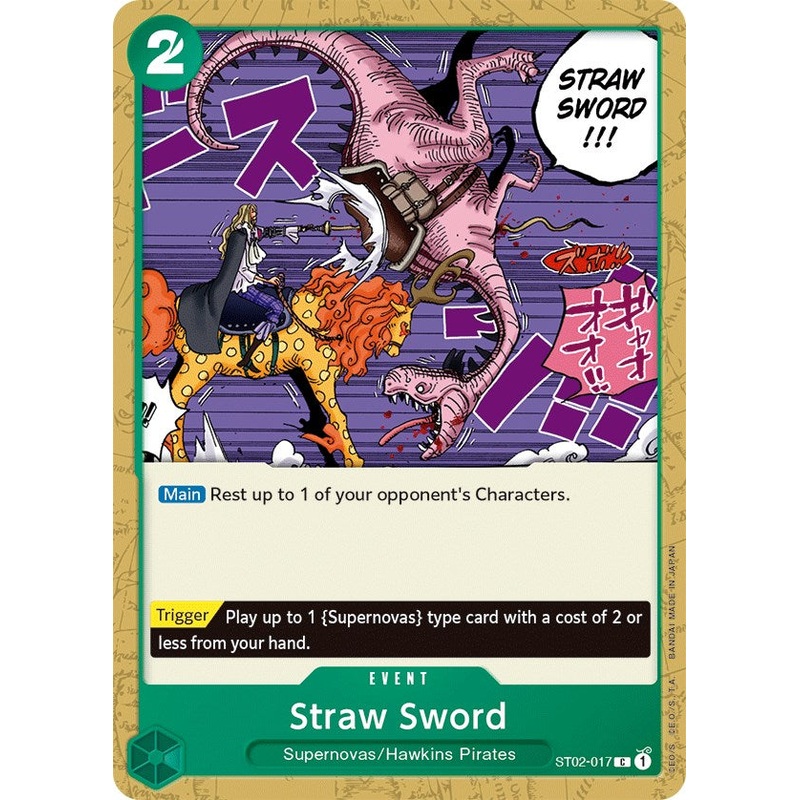 Straw Sword [Starter Deck: Worst Generation]
