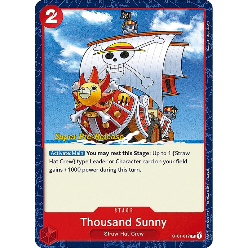 Thousand Sunny [Super Pre-Release Starter Deck: Straw Hat Crew]