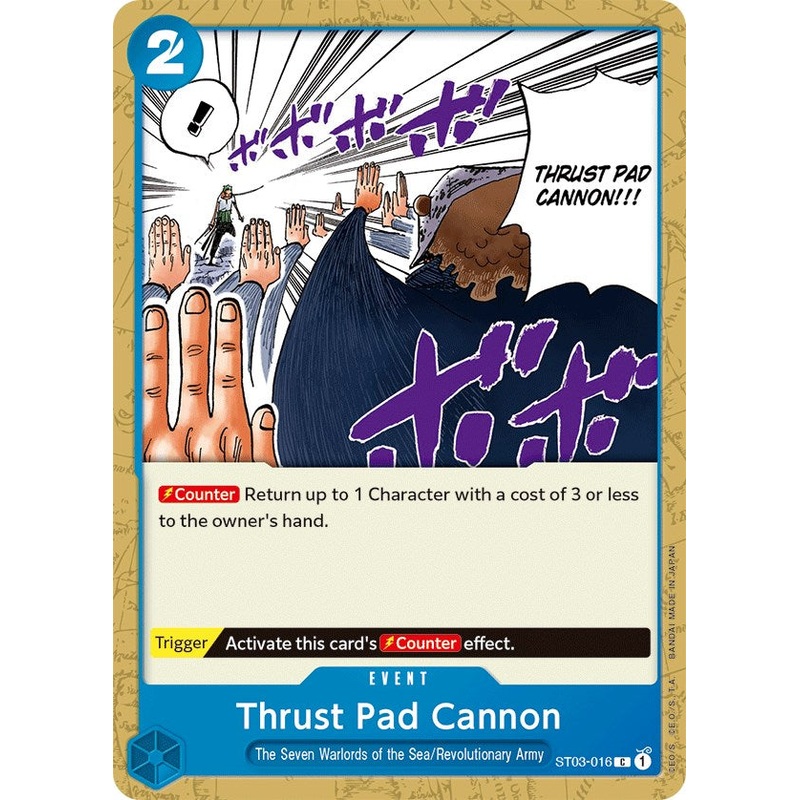 Thrust Pad Cannon [Starter Deck: The Seven Warlords of The Sea]