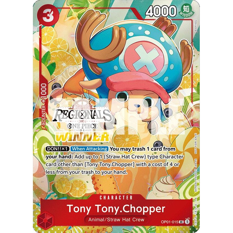Tony Tony.Chopper (Offline Regional 2024 Vol. 3) [Winner] [One Piece Promotion Cards]