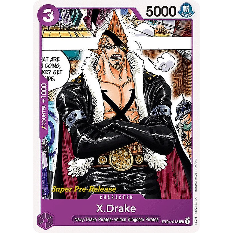 X.Drake [Super Pre-Release Starter Deck: Animal Kingdom Pirates]