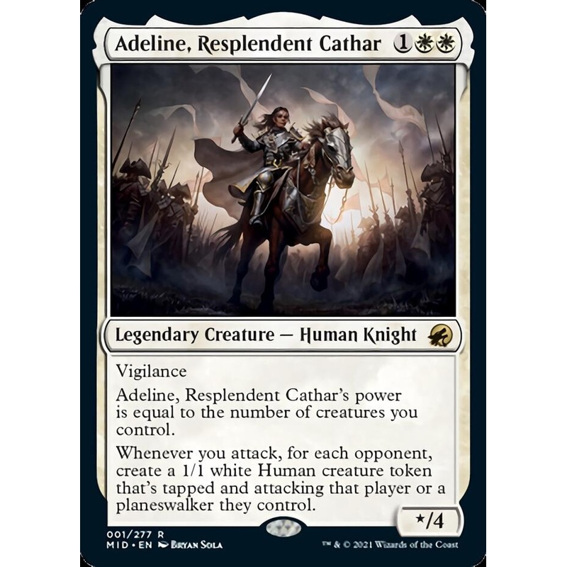 Adeline, Resplendent Cathar [Innistrad: Midnight Hunt]