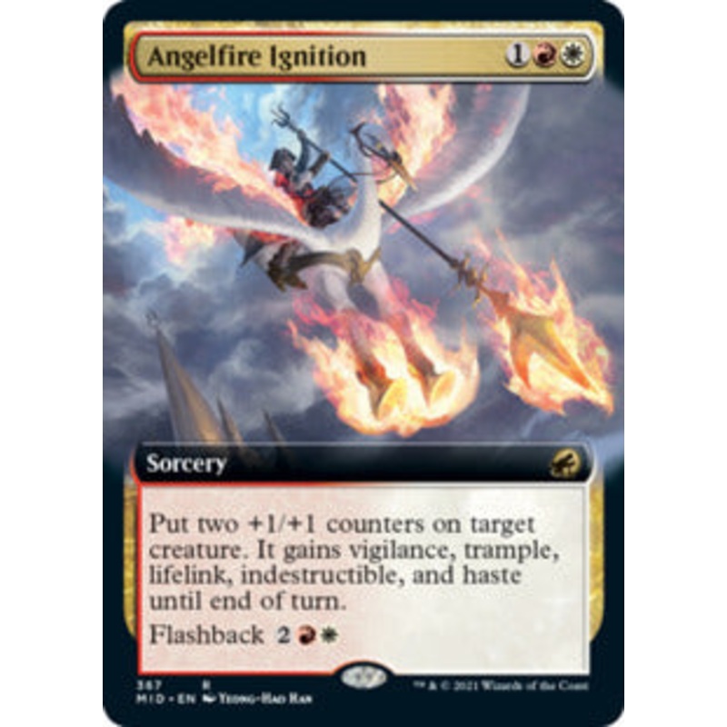 Angelfire Ignition (Extended Art) [Innistrad: Midnight Hunt]