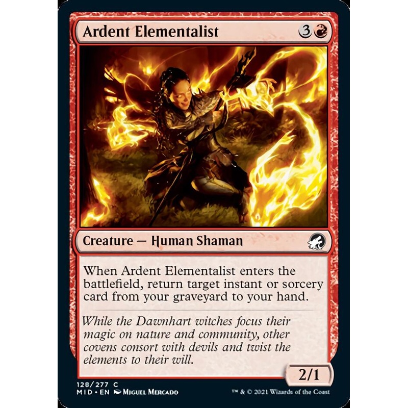 Ardent Elementalist [Innistrad: Midnight Hunt]