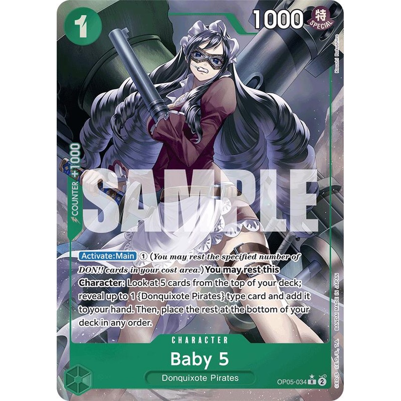 Baby 5 (OP05-034) (Full Art) [Premium Booster -The Best-]