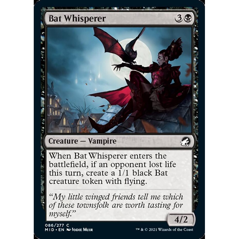 Bat Whisperer [Innistrad: Midnight Hunt]