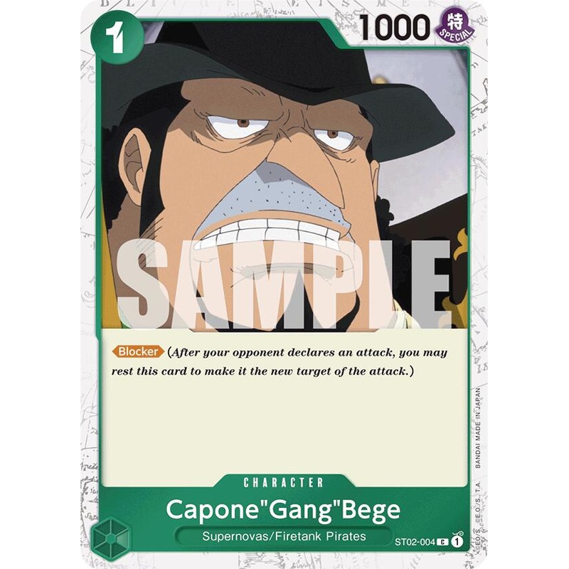 Capone"Gang"Bege (ST02-004) (Jolly Roger Foil) [Premium Booster -The Best-]
