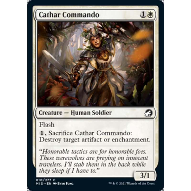 Cathar Commando [Innistrad: Midnight Hunt]