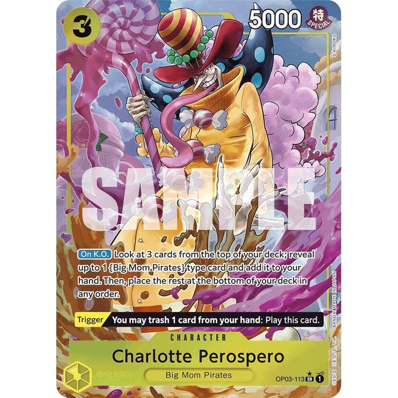 Charlotte Perospero (Alternate Art) [Premium Booster -The Best-]