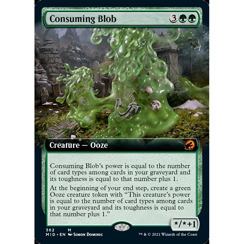 Consuming Blob (Extended Art) [Innistrad: Midnight Hunt]