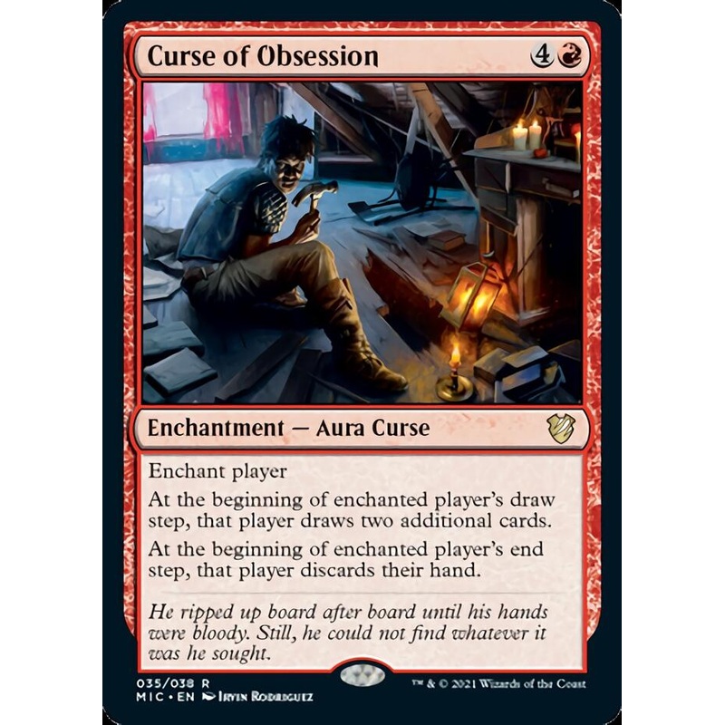 Curse of Obsession [Innistrad: Midnight Hunt Commander]