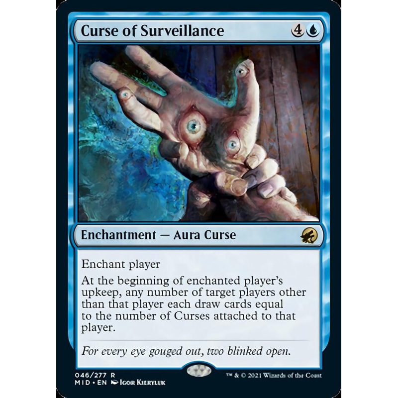 Curse of Surveillance [Innistrad: Midnight Hunt]