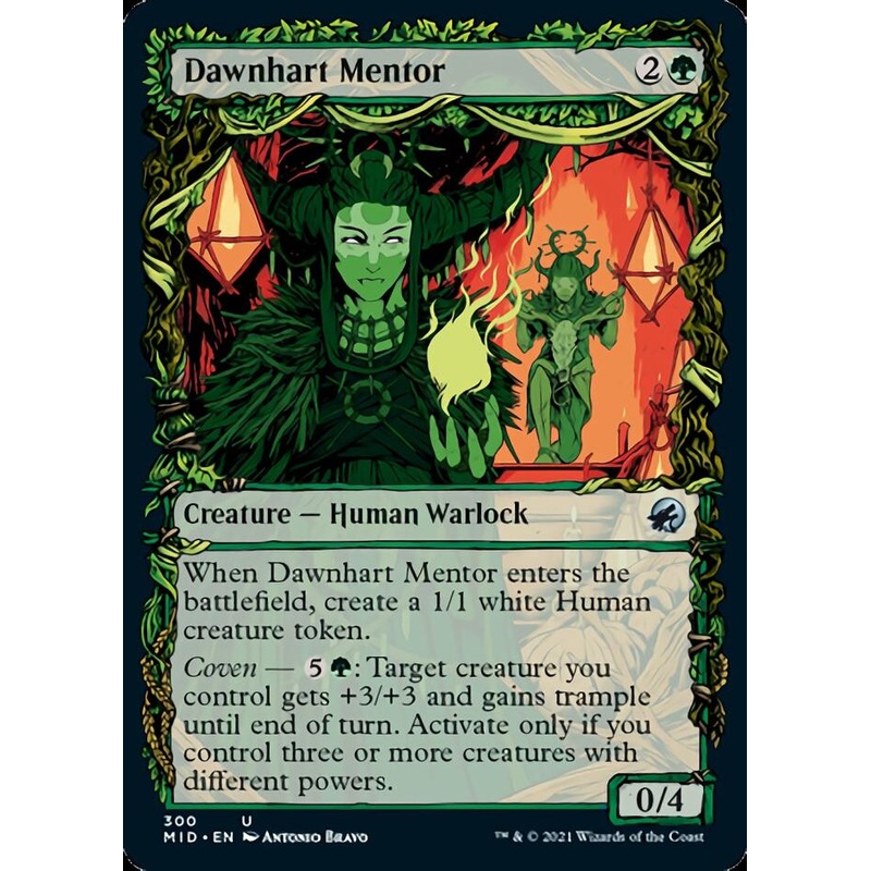 Dawnhart Mentor (Showcase Equinox) [Innistrad: Midnight Hunt]