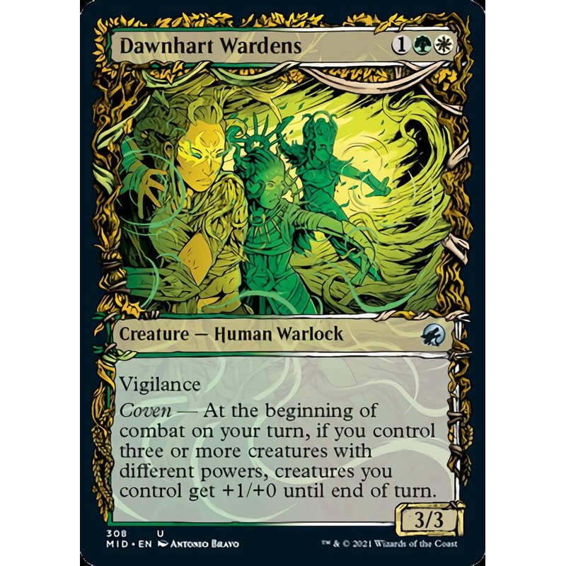 Dawnhart Wardens (Showcase Equinox) [Innistrad: Midnight Hunt]