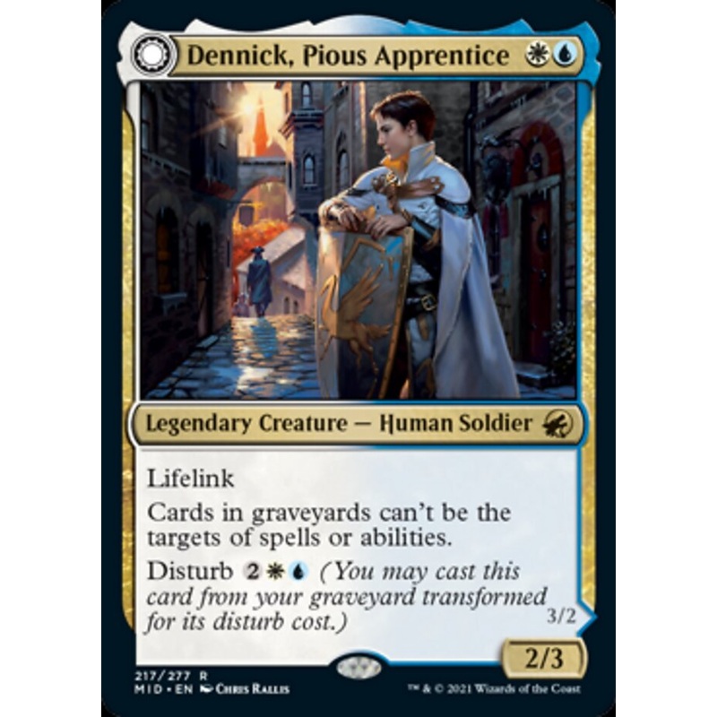 Dennick, Pious Apprentice // Dennick, Pious Apparition [Innistrad: Midnight Hunt]