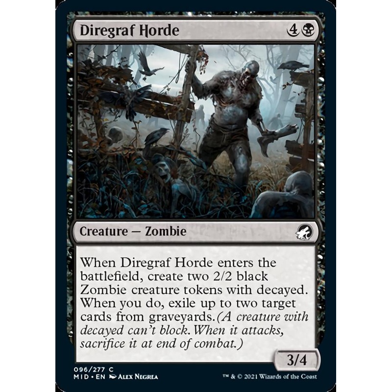 Diregraf Horde [Innistrad: Midnight Hunt]