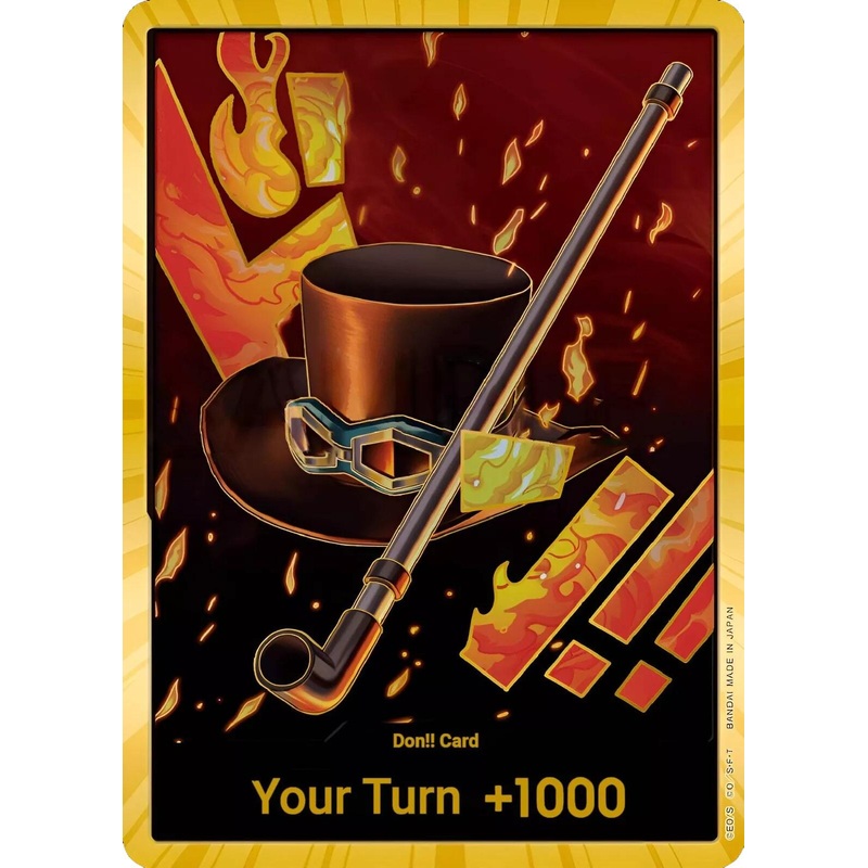 DON!! Card (Sabo) (Gold) [Premium Booster -The Best-]