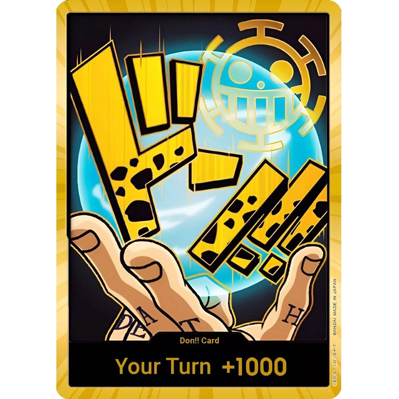 DON!! Card (Trafalgar Law) (Gold) [Premium Booster -The Best-]
