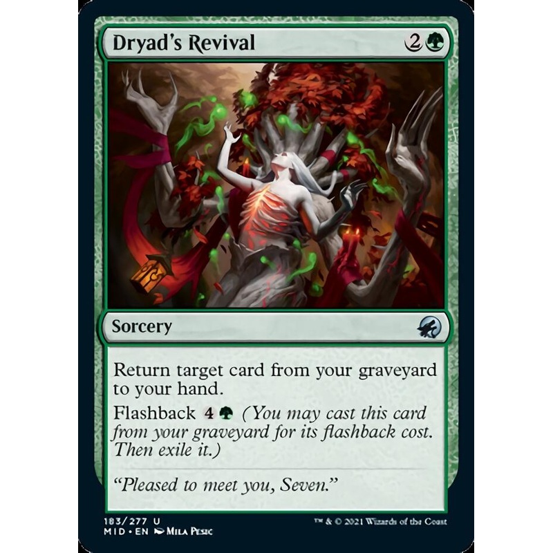 Dryad's Revival [Innistrad: Midnight Hunt]