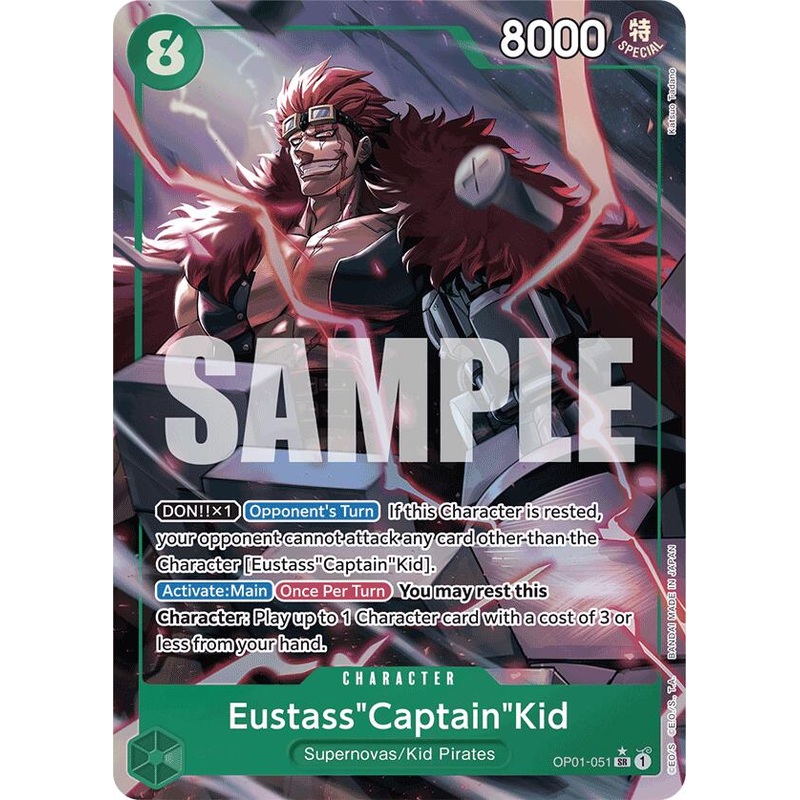 Eustass"Captain"Kid (OP01-051) (Full Art) [Premium Booster -The Best-]