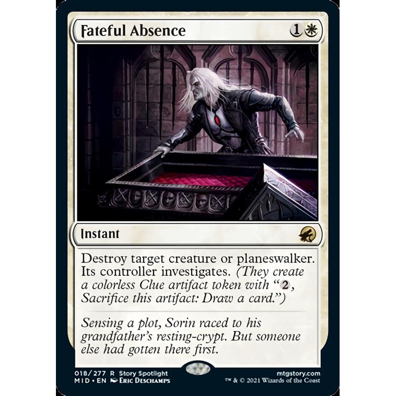 Fateful Absence [Innistrad: Midnight Hunt]