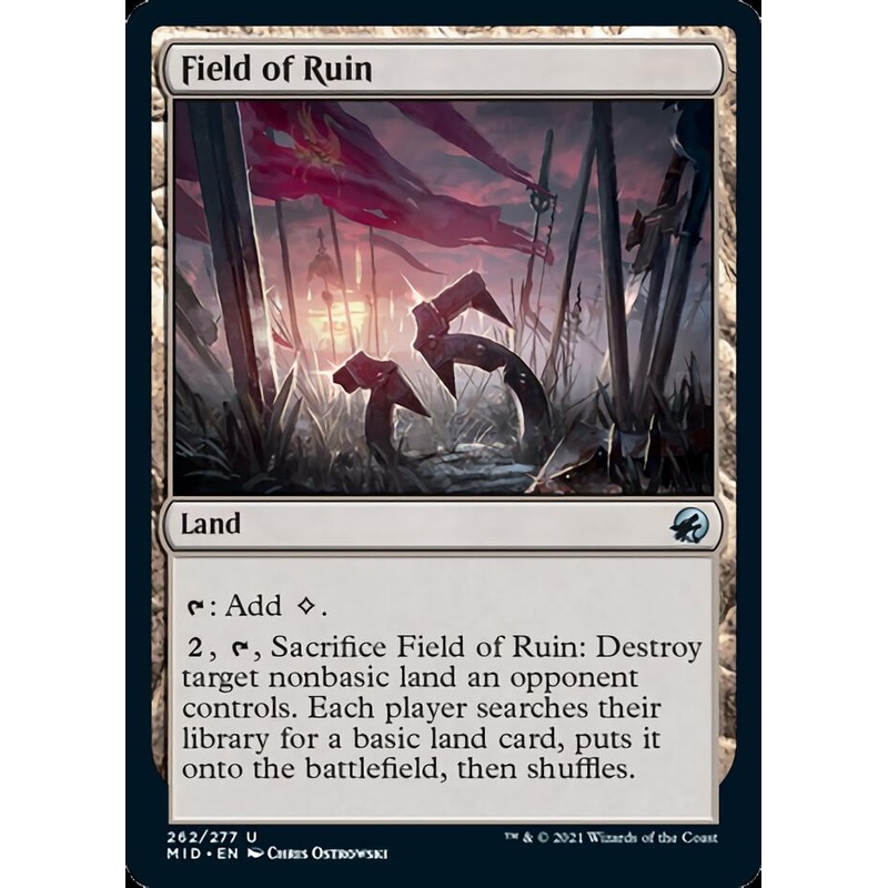 Field of Ruin [Innistrad: Midnight Hunt]