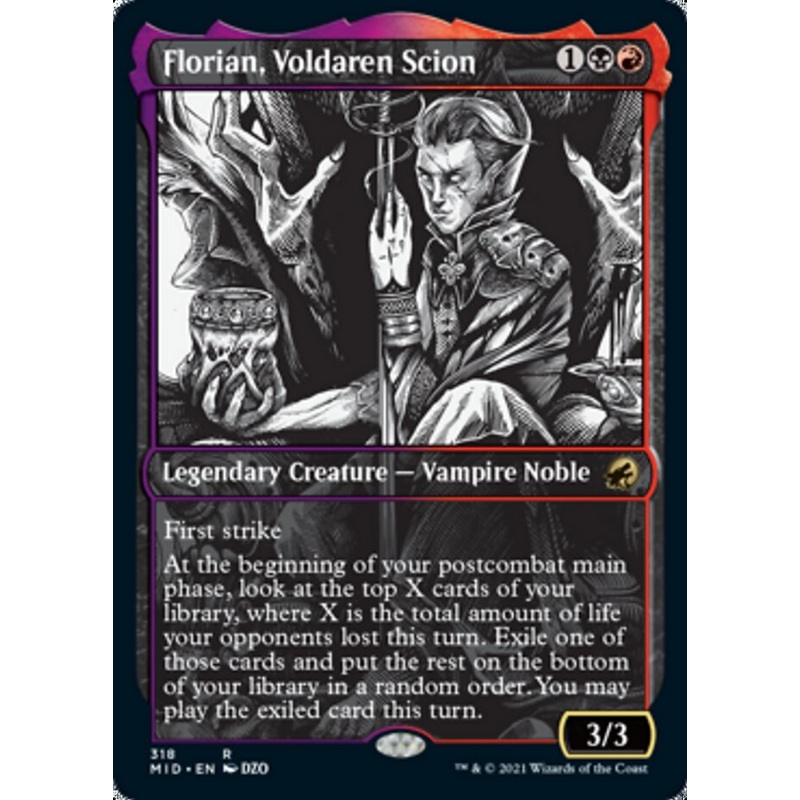 Florian, Voldaren Scion (Showcase Eternal Night) [Innistrad: Midnight Hunt]