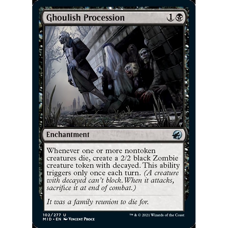 Ghoulish Procession [Innistrad: Midnight Hunt]