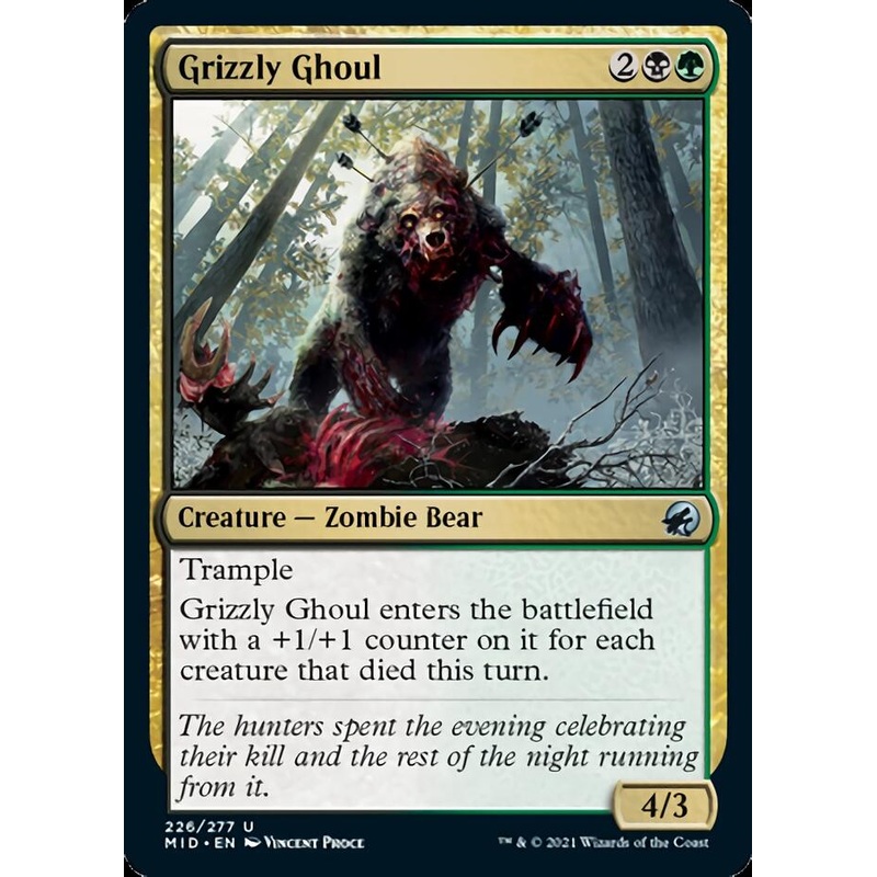 Grizzly Ghoul [Innistrad: Midnight Hunt]