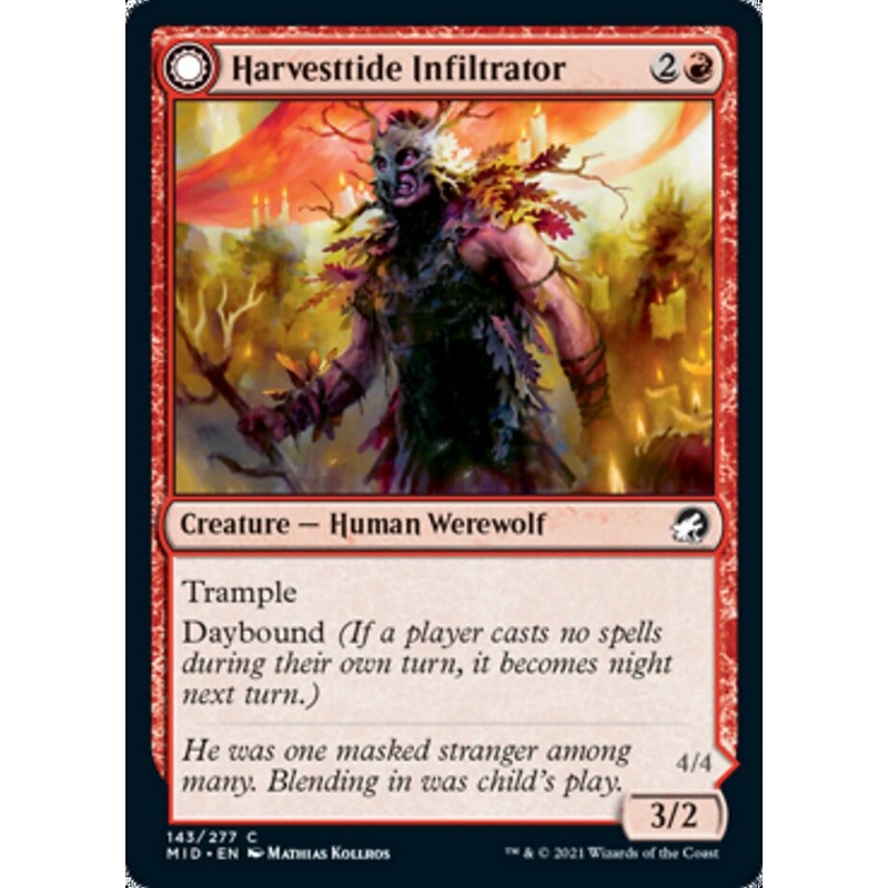 Harvesttide Infiltrator // Harvesttide Assailant [Innistrad: Midnight Hunt]